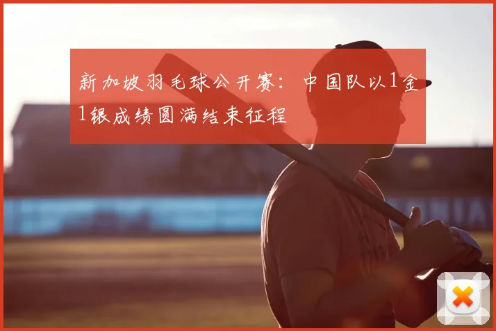 新加坡羽毛球公开赛：中国队以1金1银成绩圆满结束征程